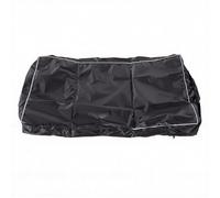 Hamwesh Dog Bed Cover Replacement, Water Poof Washable Oxford Fabric Scratchproof Biteproof Raised Border Design Pet Bed Cover with Zipper Closure, for Home Pet Care (Black)
