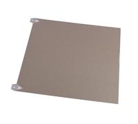 Hamwesh Double Sided PEI Build Plate, Double Sided Design, Strong Adhesion, High Temperature, 370x370mm with Matte Texture for K2 Plus 3D Printer
