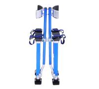Hamwesh Drywall Stilts, Adjustable Height 24-40in Dual Action Springs Painter Stilts, Ergonomic Design Ceiling Work with Anti Slip Rubber Sole 100kg Capacity for Painting Ceiling