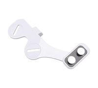 Hamwesh Dual Nozzle Toilet Bidet Attachment with Adjustable Water Pressure | Plastic Bidet Attachment, Easy to Install, Knob Control, Universal Fit for Most Toilets, Ideal Replacement
