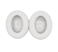 Hamwesh Earphone Covers, Easy Replacement Headphone Ear Covers Premium Protein Leather for 700 NC700, Headset Ear with Comfortable Breathable Design for Gaming Gyms Libraries (White)