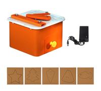 Hamwesh Electric Cardboard Cutter for Kids, Safe Craft Cutting Tool, Safe DIY Cardboard Construction Tool Kit with Waste Collection for Home and Classroom Art Activities (Standard Paper Cutter UK
