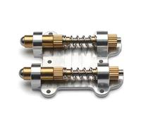 Hamwesh Electric Guitar Tremolo Bridge, Zero Point Return System, Brass Construction, Easy Installation, with Stabilizing Device for Multiple Electric Guitars Models (Double)