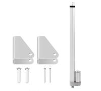Hamwesh Electric Linear Actuator, 1000N DC 12V Quiet Operation Under 42dB IP54 Water Resistant Linear Actuator, All Metal Housing with Fixing Brackets for Automotive Devices (Stroke 500mm)