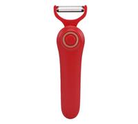 Hamwesh Electric Peeler, Handheld Automatic Rechargeable Potato Peeler with 3 Interchangeable 304 Stainless Steel Heads and 1500mAh Battery, Julienne for Kitchen, Travel