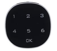 Hamwesh Electronic Cabinet Lock, 4-15 Digit Password Zinc Alloy Smart Cabinet Lock, Keyless with Screwdriver and Accessories for Drawer Locker Cupboard Closet Safe Box (L20)