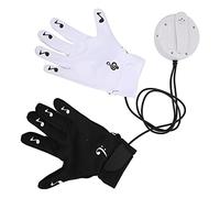 Hamwesh Electronic Piano Gloves, Portable USB Charging 8 Instrument Sounds 30 Accompaniments 6 Demo Songs Piano Gloves, Hand with Built-in Speakers for Kids Adults Party Use