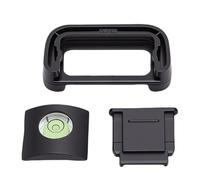 Hamwesh Eyecup Viewfinder Eyepiece for A7C Camera, Soft Silicone Eyepiece Cover with Bubble Level Hot Shoe Cover Protector, Anti- Camera Accessory