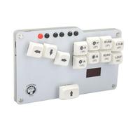 Hamwesh Fight Stick, Mechanical Buttons Macro Function with Cherry MX Switches for PC SteamDeck MisterFPGA