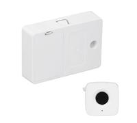 Hamwesh Fingerprint Cabinet Lock, 0.5s Fast Unlocking, Biometric Recognition, Self Learning Algorithm, External USB Charging, 3 Color Breathing Light, for Home Office Furniture Privacy (White)