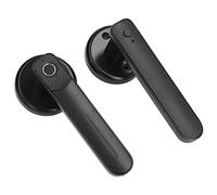 Hamwesh Fingerprint Door Lock, Smart Biometric Door Knob with 30 Fingerprints Capacity, Quick Identification, Emergency Charging, Easy Installation for Home Hotel 30 to 65mm Thickness