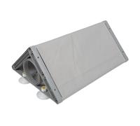 Hamwesh Foldable Cat Window Perch, Easy to Manage Removable Pad, Soft Oxford Fabric, Spacious Sunbathing Spot, Saving Place with Suction Cups, for Window Bedside Cabinet (Small 52