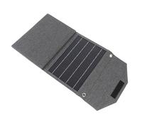 Hamwesh Foldable Solar Panel Charger, 80W Monocrystalline Silicon High Conversion Efficiency Portable Solar Panel, Charger for Camping with Dual USB Outputs for Outdoor Hiking Travel