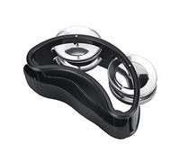 Hamwesh Foot Tambourine, ABS Plastic Body, Metal Jingle Bells, Elastic | Percussion Accessory, High-Impact Shell, Bright Plink Sound, Acoustic Jam Sessions, Musicians On The Go