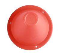 Hamwesh Football Marking Discs, Bright Color Wind Resistant Stable Design Soccer Training Cones, Football Training Discs with Flat Bottom for Soccer Practice Ground and Carrying Storage (Orange)