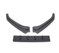 Hamwesh Front Bumper Lip Splitter, Aerodynamic Design Impact Resistant ABS Material Front Bumper Diffuser Body Kit with Screw Adhesive Fixing for MK5 6R 2010 2014 (Carbon Fiber Style)