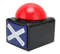 Hamwesh Game Answer Buzzer, Loud Alarm Sound and Bright Light Game Buzzer, Quiz Buzz Button with Competitive Quiz Prop, for Family Feud Show Kids Adult Party Contest