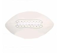 Hamwesh Glow in the Dark Football, Size 9 Fluorescent PU Leather Light Up Football with Sunlight Charged Green Glow, PU Leather for Night Training Games School Play