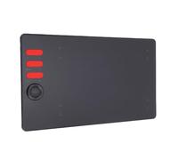 Hamwesh Graphics Drawing Tablet, 7.68x4.80 Inch Active Area Digital Art Tablet with Passive Stylus of 16384 Levels Pressure, 6 Shortcut Keys, Compatible with PC Android for Teaching (Q5)