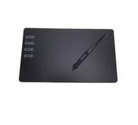 Hamwesh Graphics Drawing Tablet, 7.68x4.80 Inch Digital Art Tablet with Passive Stylus of 16384 Levels Pressure, 8 Customized Shortcut Keys, Works with Win Android for Teaching (P5)