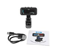 Hamwesh Guitar Tuner, HD Color Screen Rechargeable Clamp/Holder On Chromatic Tuner for Bass Violin Ukulele with Foldable Rotating Clamp/Holder for String Instruments (/800C)