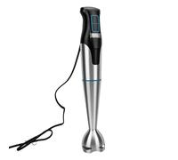 Hamwesh Handheld Blender, 2 in 1 Immersion Blender Stick Mixer with 1200W Power, 2 Speed Settings and Stainless Steel Blades, for Juicing, Pureeing, Baby Food, Soup, Smoothies (UK Plug)