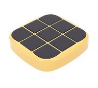Hamwesh Handheld Puzzle Console Toy, 4 in 1 Beginner Intermediate Advanced Modes Electronic Handheld Puzzle Console, Portable Sensory Game Toy with 2 Player Battles for Kids Parents (Yellow)