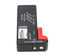 Hamwesh Handy Battery Capacity Tester Lightweight Electric Quantity Checker 1.5V 9V Battery, for Testing Batteries on the Go