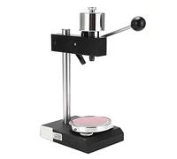 Hamwesh Hardness Tester Stand, Hardness Meter Stand Durometer Test with High Strength Tempered Glass Base, Shore Durometer Support for A-Type and C-Type Testers,