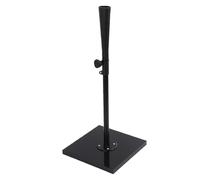 Hamwesh Height Adjustable Baseball Tee, Stable Softball Batting Stand with Weighted Base, Portable Hitting Tee for Kids Youths Adults, Easy Assemble Ball Stand with Removable Rubber