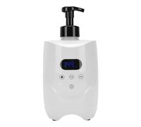 Hamwesh Hot Lather Machine for Shaving, Fast Even Heating Professional Lather Maker with 2 X 500 Ml Foam Bottle, Large Capacity Shaving Foam Machine for Home, Salon, Barber Shop (GB Plug 1500w)
