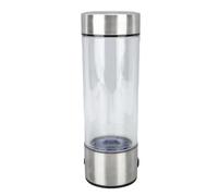 Hamwesh Hydrogen Water Bottle, Non Slip Stabilizing Base One Button Operation Power Alert Hydrogen Water Generator, Bottle with Built In Battery for Home Travel Office