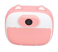 Hamwesh Instant Print Camera, 2in IPS Eye Protection Screen Dual Lens HD 1080P 26MP Digital Selfie Camera, Type C Rechargeable with 3 Roll Photo Paper for Kids