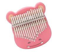 Hamwesh Kalimba Thumb Piano, 17 Key Solid Maple Carbon Steel Keys, Portable Thumb Piano for Adults with Protective Case and Tuning Hammer for Kids Beginners