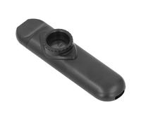 Hamwesh Kazoo, ABS Plastics Adult Kazoo Unique Adjustable Tone and Ergonomic Design, Electric Professional Portable with Storage Box and 5 Reeds for Concerts, Recordings and (Black)