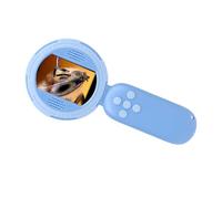 Hamwesh Kids Microscope, 2 Inch HD IPS Screen with 100X Magnification, Portable Handheld Digital Microscope for Educational Science Exploration