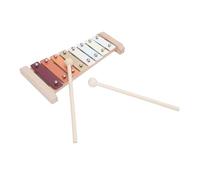 Hamwesh Kids Musical Instruments, Multifunctional Handcrafted Wooden Percussion Toy, Hand Knocking Piano with 2 Drumsticks for Toddlers Home School Outdoor
