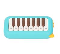 Hamwesh Kids Pocket Piano Machine, Portable Size Delicate Design Electronic Piano Toy, Finger with Rich Musical Functions for Children of All Ages Boys and Girls (Blue)