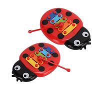 Hamwesh Kids Xylophone, Colourful Seven Star Ladybug Design with Safe Toddler Friendly Keys, Educational Musical Instrument for Creativity and Hand Eye Coordination for Children 6 Years
