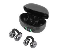 Hamwesh Language Translator Earbuds, 144 Language Real Time Two Way Translation 4 Modes Bluetooth APP, Bone Conduction Wireless Earbuds with Clamp/Holder On Design for Travel Learning Business