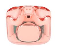 Hamwesh Language Translator Earbuds 144 Languages Two Way Real Time Voice Translation, Noise Reduction Online Translation Device for Travel Business Learning, BT 5.3 with App Touch (Pink)
