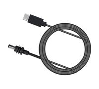 Hamwesh Mini DC Power Cable, PD Compatible 100W Input Mini Power Cable, USB C to DC with Drum Jack 18AWG for Dish Antenna