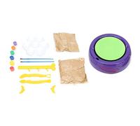 Hamwesh Mini Pottery Wheel, Portable Electric Wheels Machine for Clay Ceramic Pottery with Adjustable Speed and Clay Kits for Home School Workshop