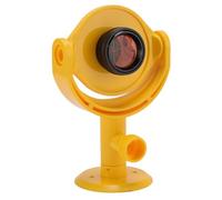 Hamwesh Mini Survey Prism with Optical Glass Lens for Precision Measurements +17.5mm Lens ABS Yellow Housing for Underground