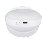 Hamwesh Motion Sensor Night Light, 360 Degree Rotating Human Induction Motion Sensor Light, LED Induction Lamp with Rechargeable Battery for Bedroom Closet Stair Hallway Toilet Lighting (Cool)