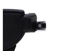 Hamwesh Motorcycle Phone Holder, Adjustable 1.06 to 1.69 Inches Offset Perch Mount Universal Phone Mount with Soft Rubber Padding for Gold Wing 2018 2024 GL1800 F6B (Silver)