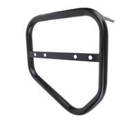 Hamwesh Motorcycle Saddlebag Support Bracket, 17mm Iron Tubing Heavy Duty Construction Motorcycle Side Trunk Bag Bracket, Saddlebag Mounting Brackets with Anodized Black Finish for (Right: DS639 BBZJ)