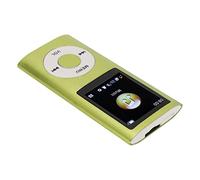 Hamwesh MP3 Player, 64GB Memory Capacity Portable MP4 Player, Digital Audio with Lossless Sound Quality 1.8 Inch LCD Screen and 8 Hours Battery Life for Sport Kids Running (Green)