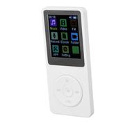 Hamwesh MP3 Player, 7 Sound Modes 8 Hours Battery 1.8in TFT Screen Bt Music Player, Portable Music with Voice Recorder for Outdoor Travel (Without Memory Storage)