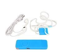 Hamwesh MP3 Player, 8GB Memory, Expandable to 64GB with Lossless Sound, Multiple Play Modes for USB Flash Drive and Portable Use (Blue)